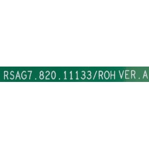 T-CON PARA TV TOSHIBA / NUMERO DE PARTE 296303 / RSAG7.820.11133/ROH / 304380 / PANEL'S HD500Y1U51-T0L2K2\SM\MCKD3A\ROH / HD500Y1U51-T0L2K2\GM\CKD3A\ROH / HD500Y1U51-T0L2 K2\S2\GM\ROH / DISPLAY T500QVN03.7 / MODELOS 50C350KU 50C350U / 50C350LU